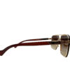 Golden Metal Frame Cartier Sunglasses - Image 7